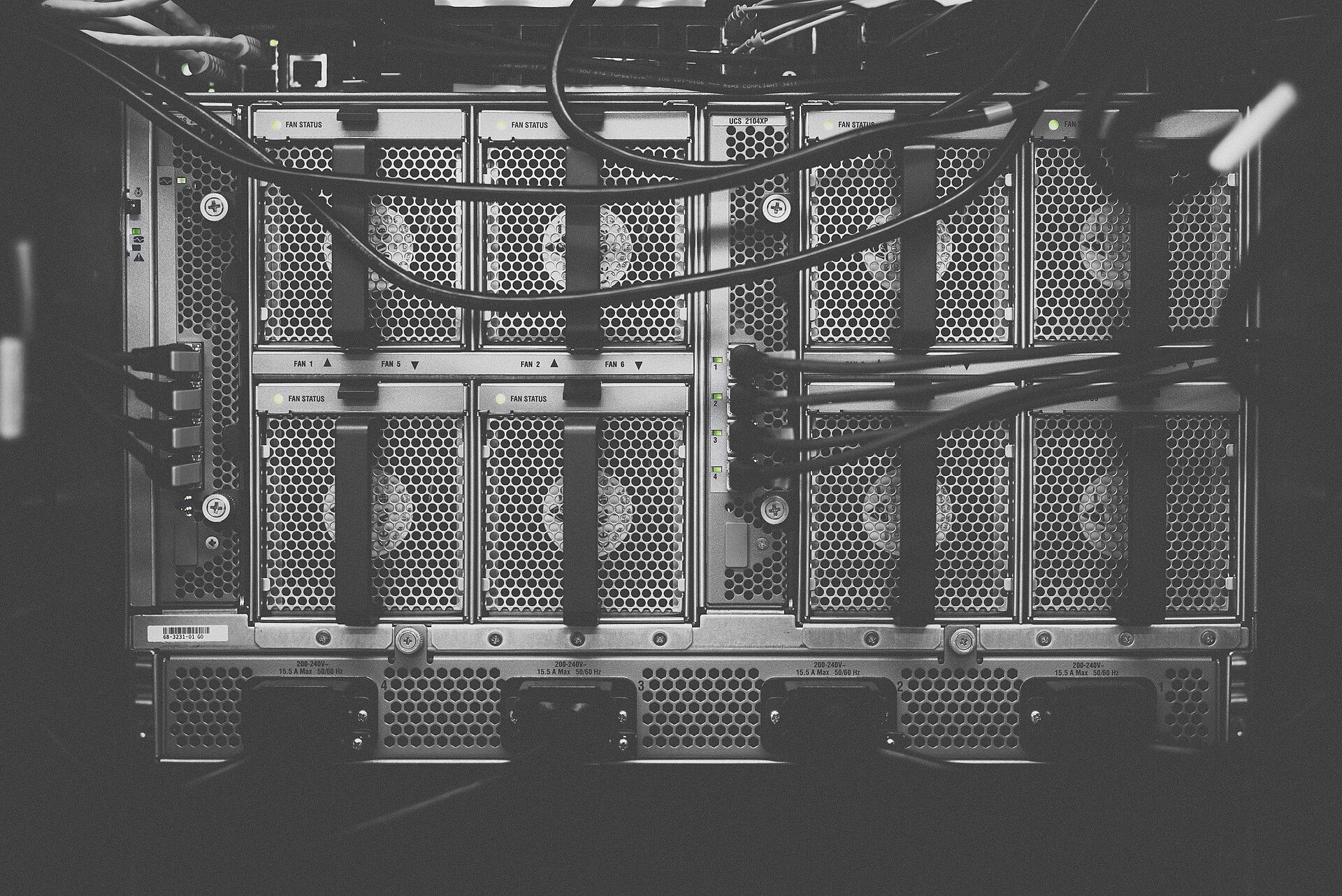 Network switch and cables